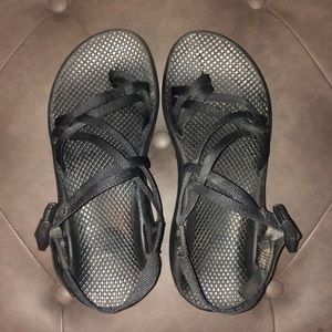 Double Strap Black Chacos